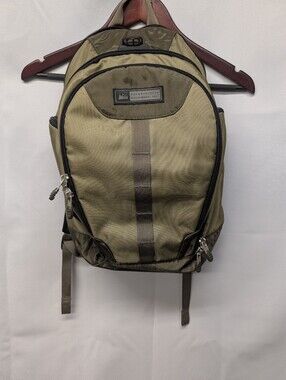 REI Olive Green Compact Daypack Backpack EUC
